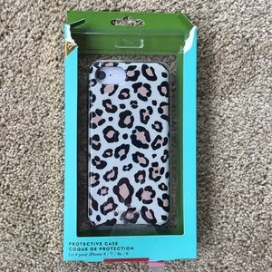 Kate Spade Leopard Print iPhone 8, 7, 6, 6s Case